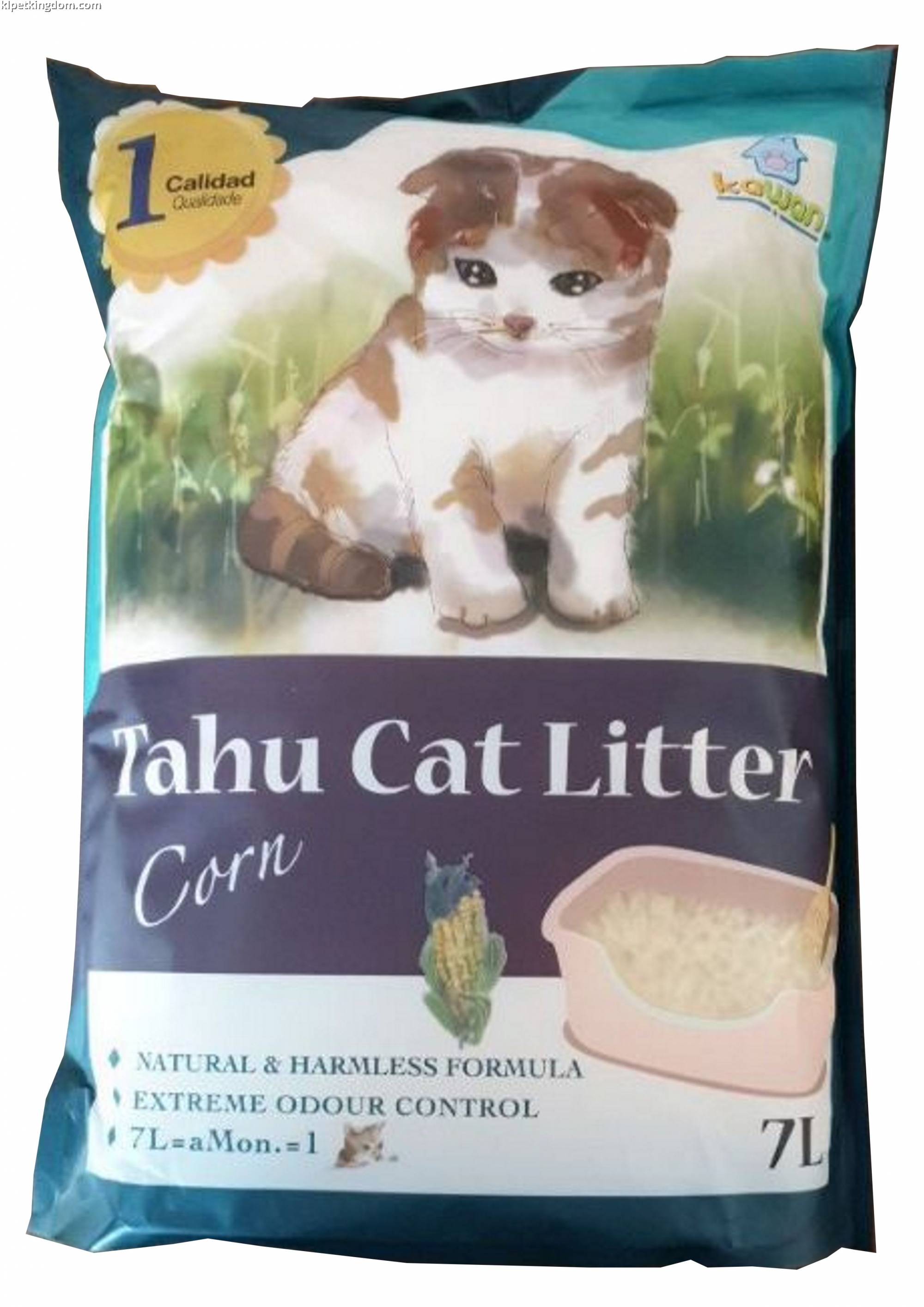 KAWAN TAHU Cat Litter Corn 7L